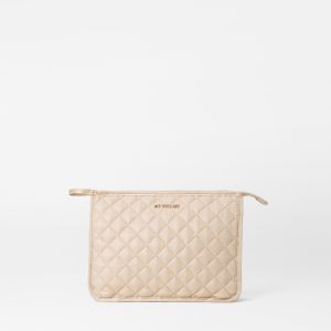 Sand Metro Zip Pouch