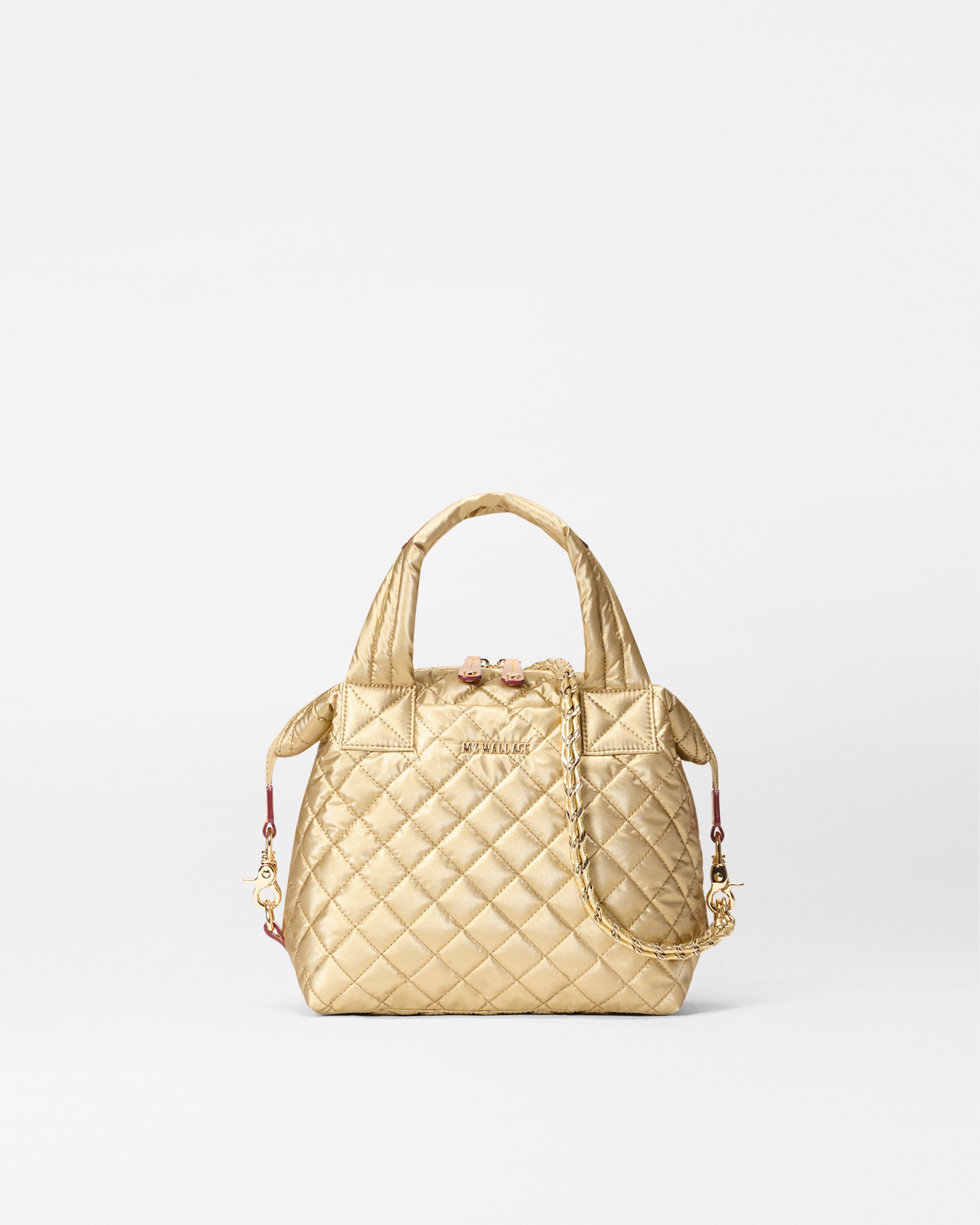 Light Gold Pearl Small Sutton Deluxe w/ Chain