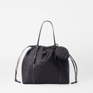 Black Small Waverly Tote